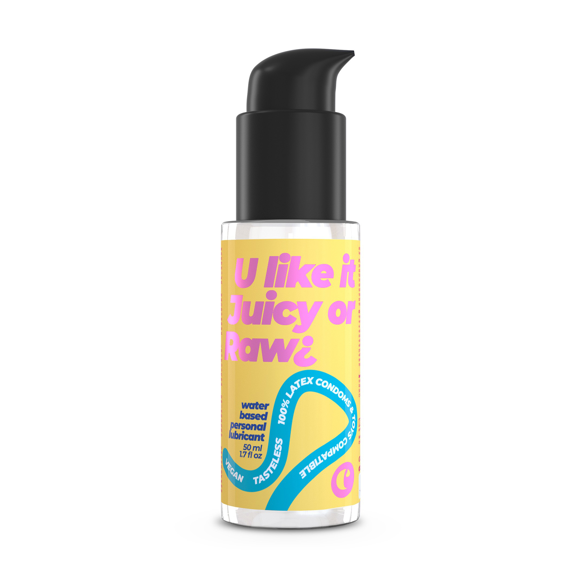 Лубрикант crushious U like It Juicy or Raw? Water Based Personal Lubricant на водній основі, 50 мл